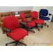 Herman Miller Red Adjustable Rolling Task Chair with Arms